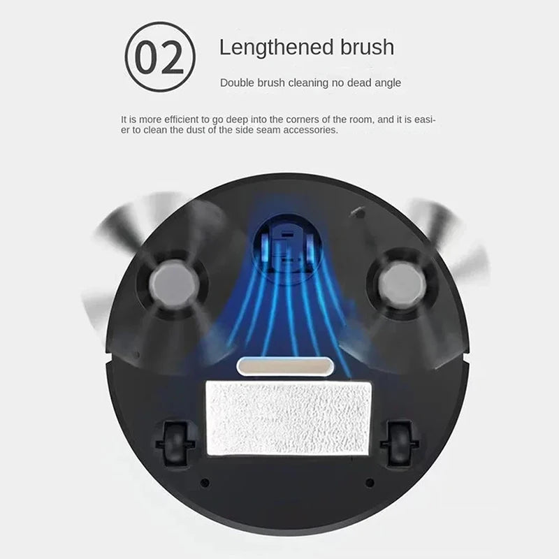 Automatic Smart Sweeping Robot Vacuum Cleaner