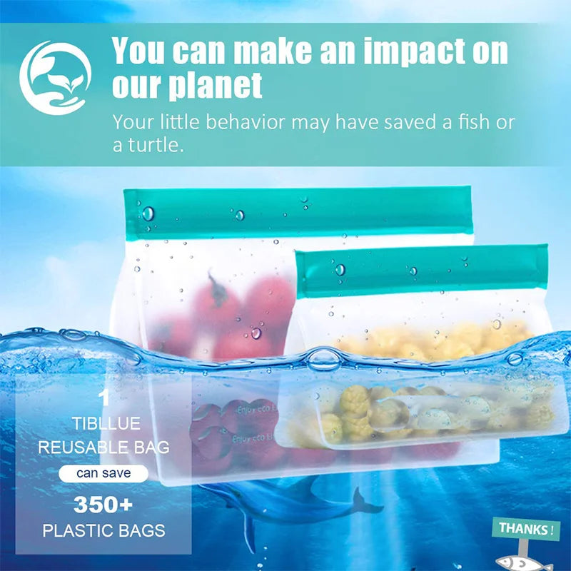Reusable Silicone Food Bag