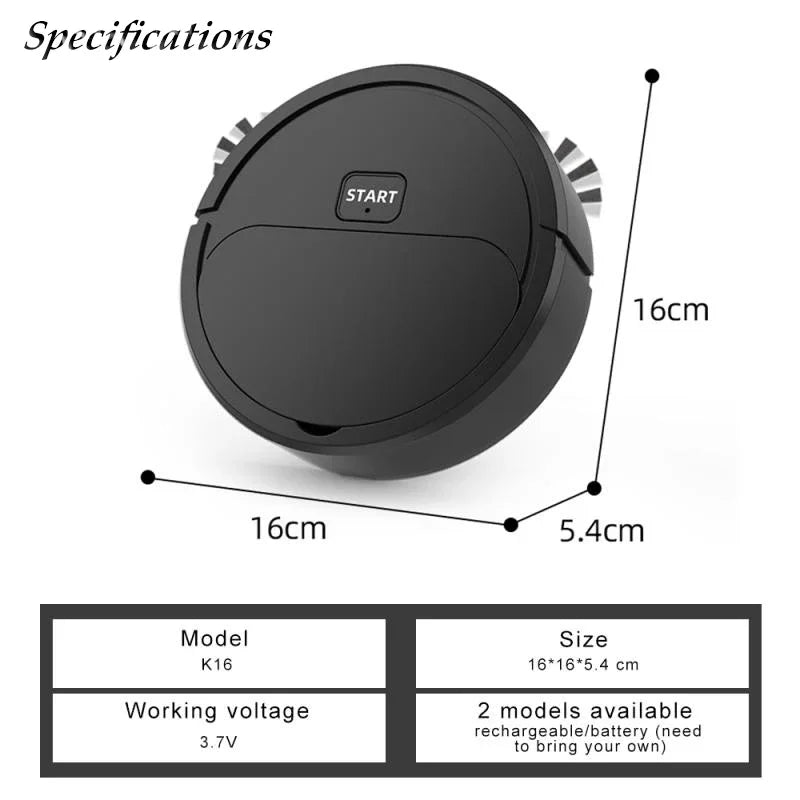 Home Vacuum Cleaner USB Rechargeable Wet Dry Sweeping