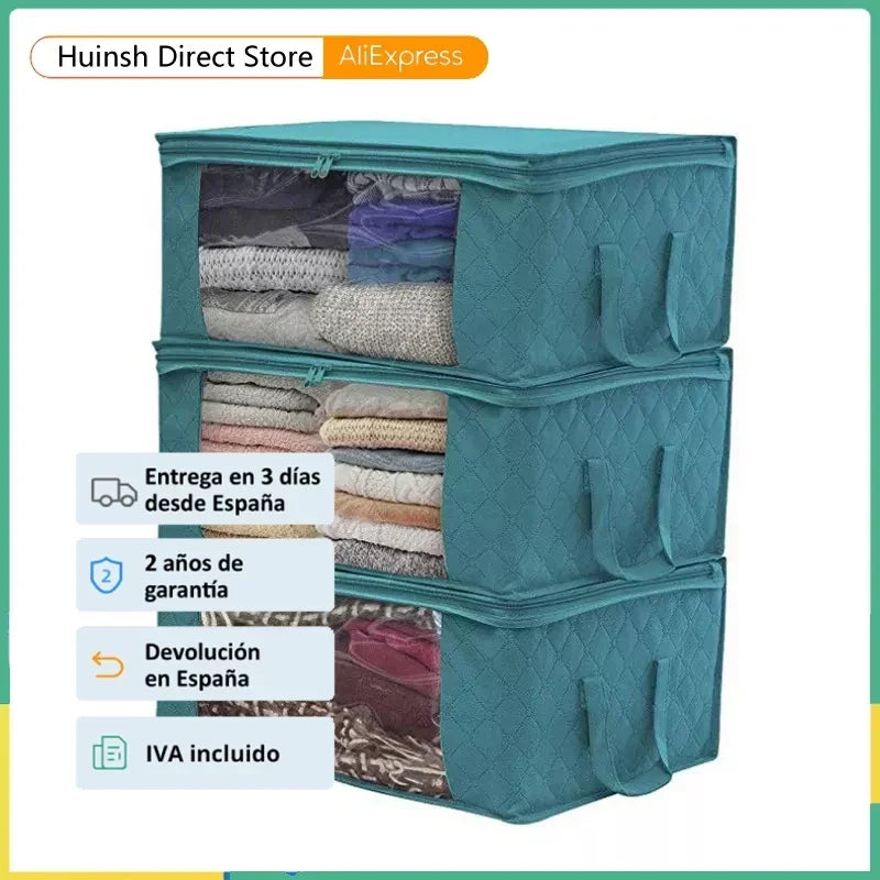 Large Capacity Clothing Storage Bin