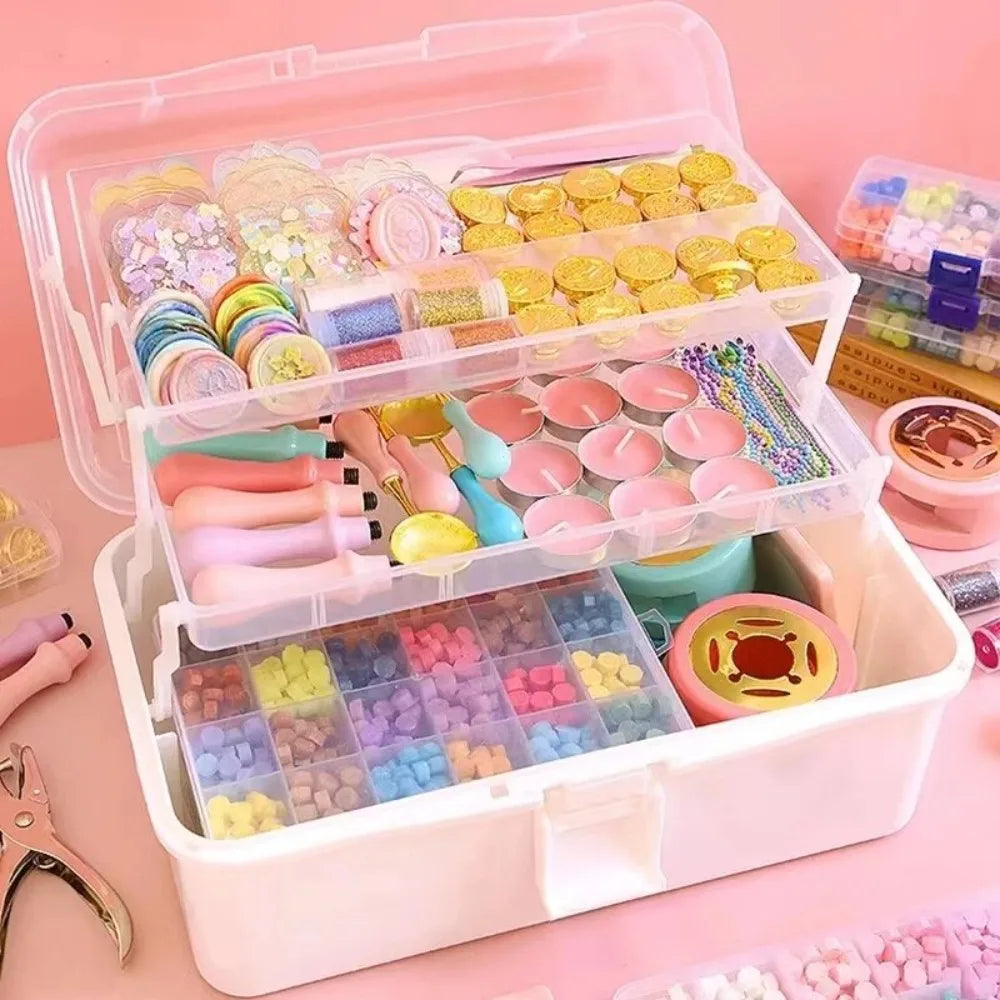 2/3 Layers Foldable Large Capacity Storage Bin