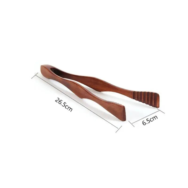 Bacon Steak Bread Cake Wooden Clip Utensil