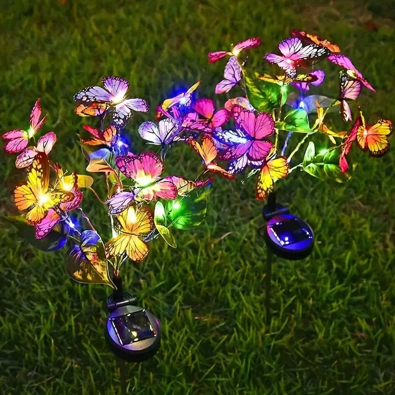 Solar Outdoor Simulation Butterfly Lawn Lamp