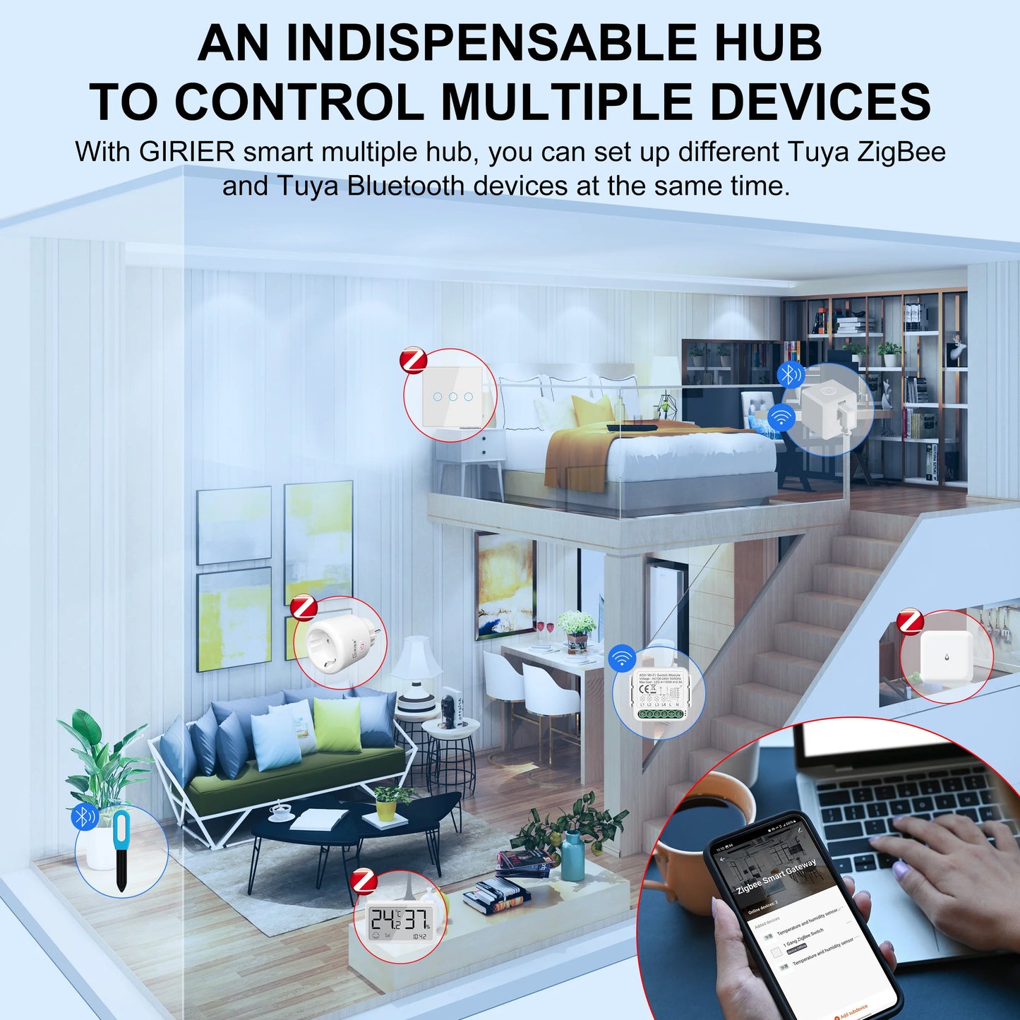 Multi-mode Gateway Bridge for Smart Home Plug