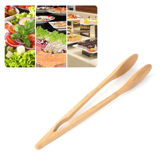 1 Pc Bamboo Wooden Food BBQ Salad Kitchen Tool