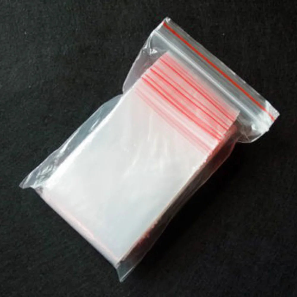 100pcs/pack Small Zip Lock Food Storage Bag
