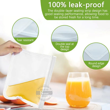 Reusable Silicone Food Storage Bag