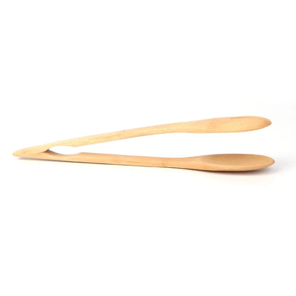 1 Pc Bamboo Wooden Food BBQ Salad Kitchen Tool