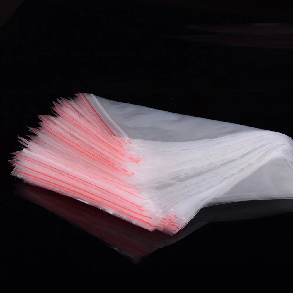 100pcs/pack Small Zip Lock Food Storage Bag