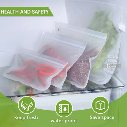 Reusable Silicone Food Storage Bag