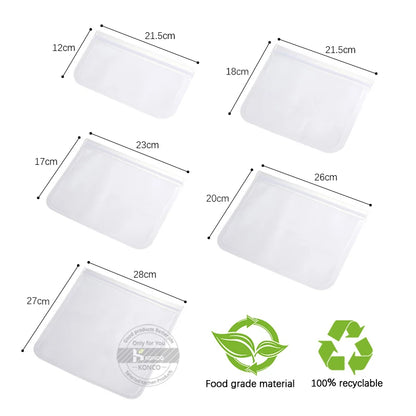 Reusable Silicone Food Storage Bag