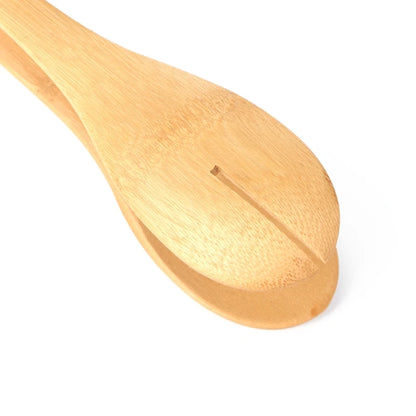 1 Pc Bamboo Wooden Food BBQ Salad Kitchen Tool