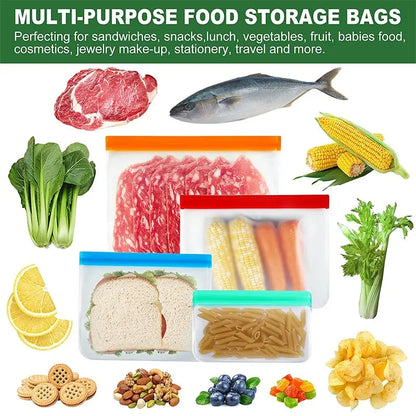 Reusable Silicone Food Bag
