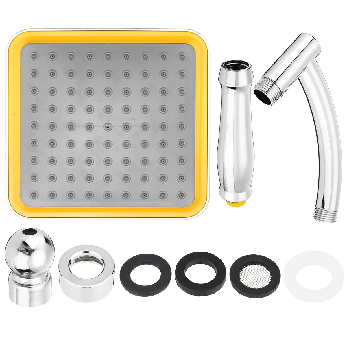 9 Inch Rotate 360 Degree Bathroom Rainfall Shower Head