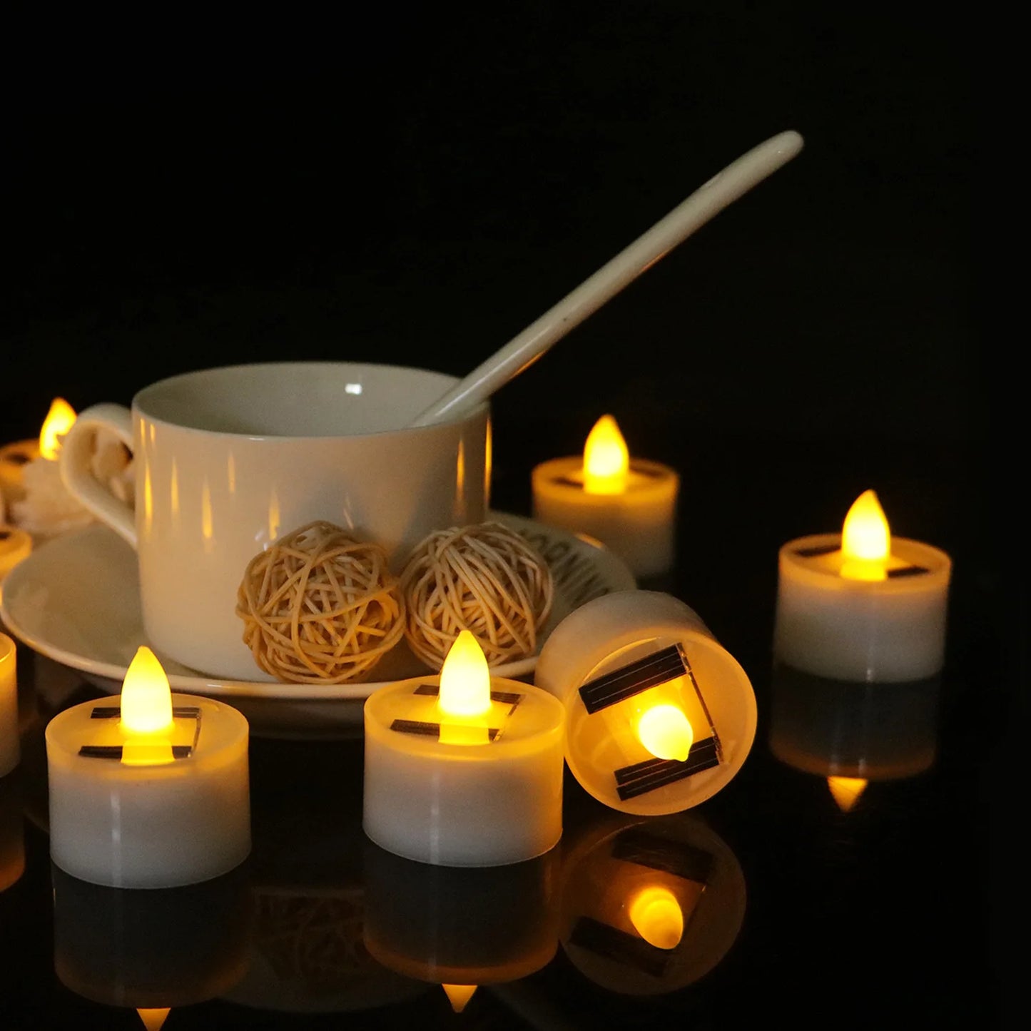 Solar Candle Tea Lamp