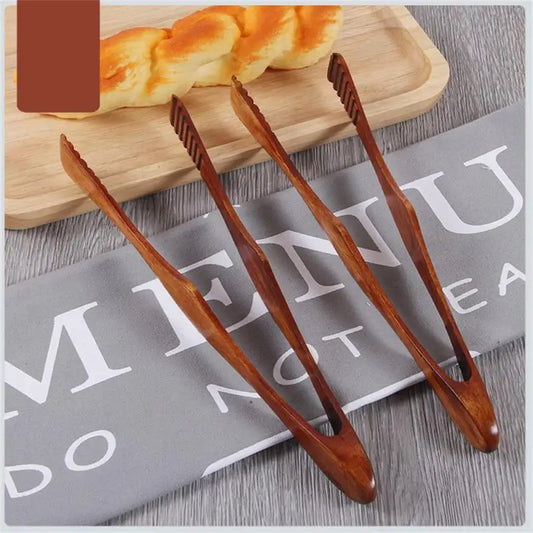 Bacon Steak Bread Cake Wooden Clip Utensil