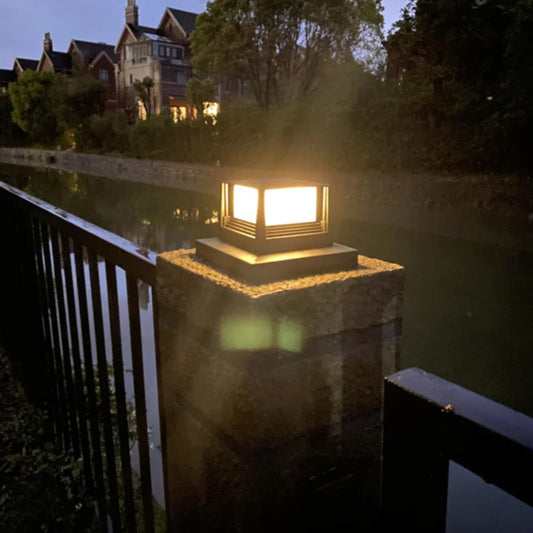 Solar Waterproof Led Light Fence Lamp