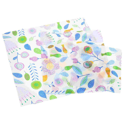 3 Pcs Food Packing Beeswax Wrap