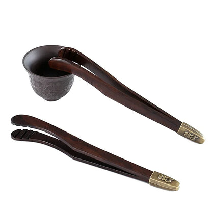 1 PC Hot Sale Wooden Tea Clip Utensil