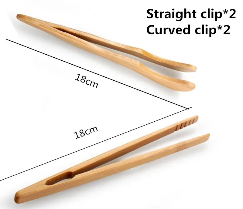Wooden Tea Ceremony Utensils Set