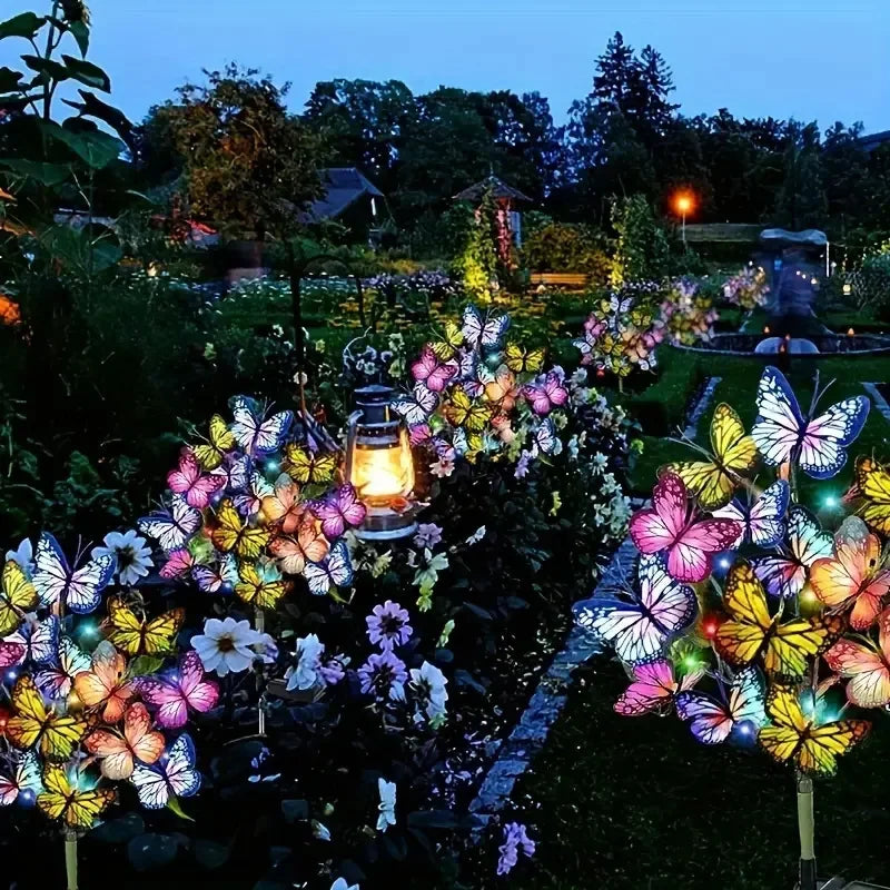 Solar Outdoor Simulation Butterfly Lawn Lamp