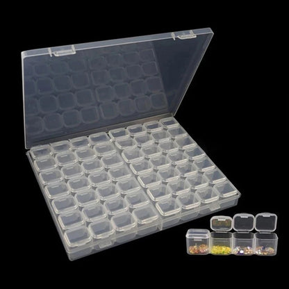28/56 Grids Adjustable Plastic Storage Box