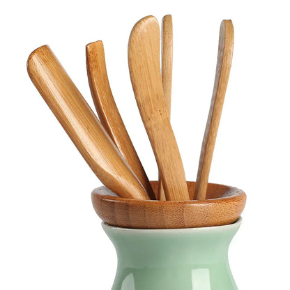 Wooden Tea Ceremony Utensils Set