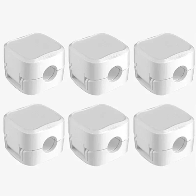 1/3/6pcs Adjustable Cable Holder Magnetic Wire Cord