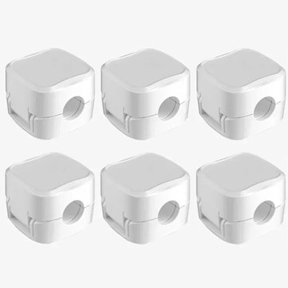 1/3/6pcs Adjustable Cable Holder Magnetic Wire Cord