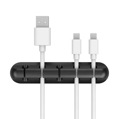 Cable Holder Chips Silicone Flexible Cable Holder Cord
