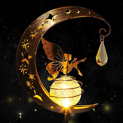 Solar Decroation Light Moon Fairy Lamp