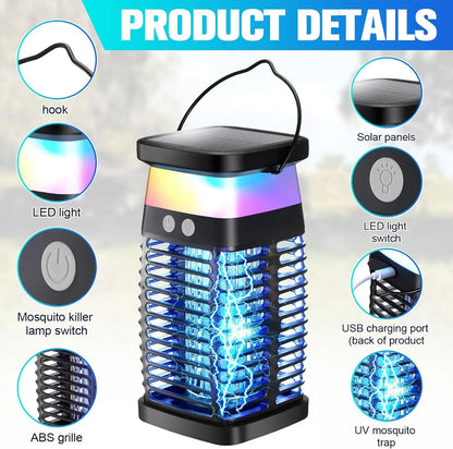 New solar mosquito killing lamp