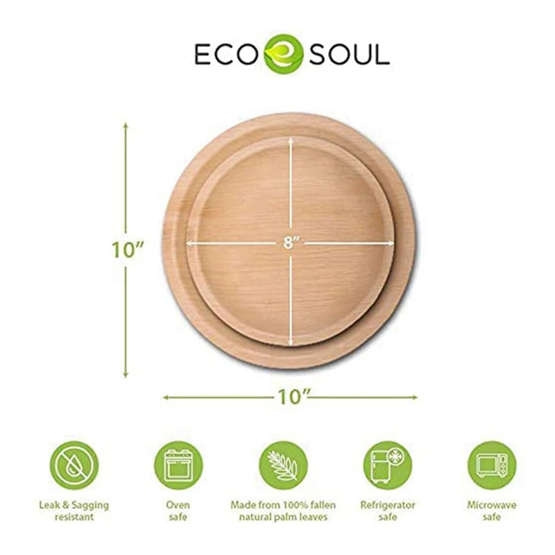 Disposable Palm Leaf Plates