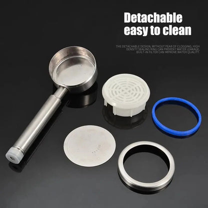 Stainless Steel Shower Head High-pressure Handheld