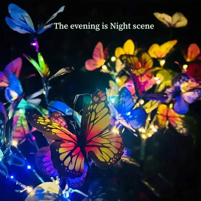 Solar Outdoor Simulation Butterfly Lawn Lamp