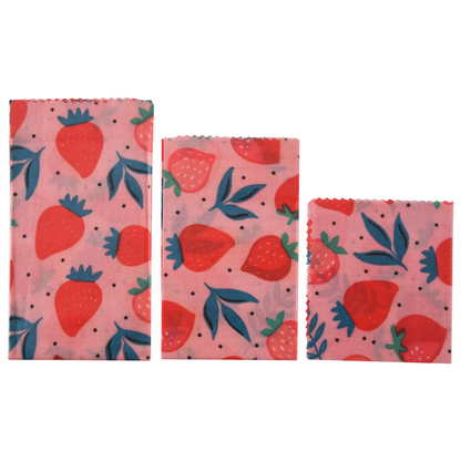 1Set Reusable Beeswax Cloth Wrap