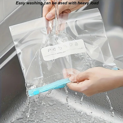45PCS Silicone Food Storage Leakproof Reusable Bag