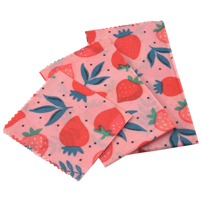 1Set Reusable Beeswax Cloth Wrap