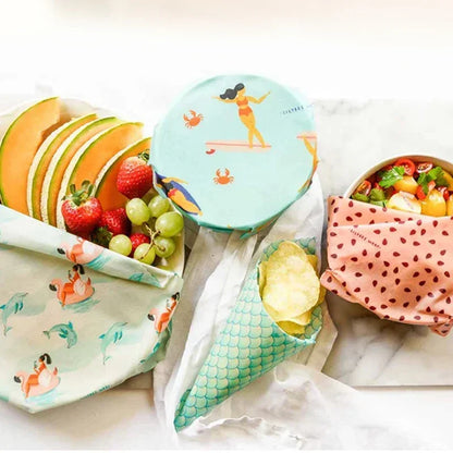 Reusable Food Fresh Keeping Cloth Beeswax Food Wrap