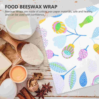3 Pcs Food Packing Beeswax Wrap