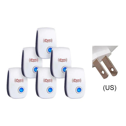 6Pcs Ultrasonic Pest Repeller Insect Bugs