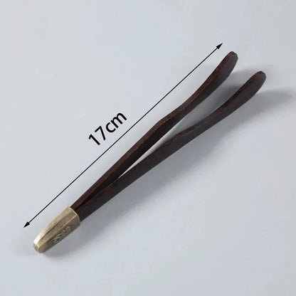 1 PC Hot Sale Wooden Tea Clip Utensil