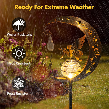 Solar Decroation Light Moon Fairy Lamp