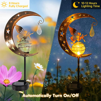 Solar Decroation Light Moon Fairy Lamp