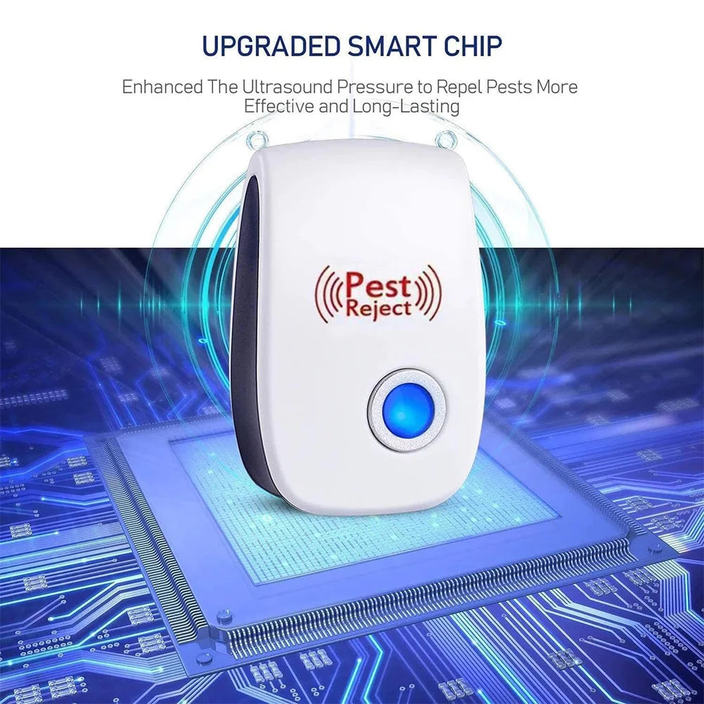 6Pcs Ultrasonic Pest Repeller Insect Bugs
