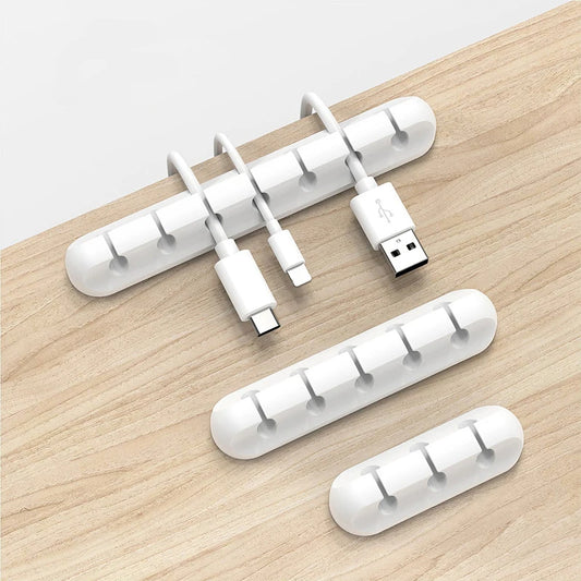 Cable Holder Chips Silicone Flexible Cable Holder Cord