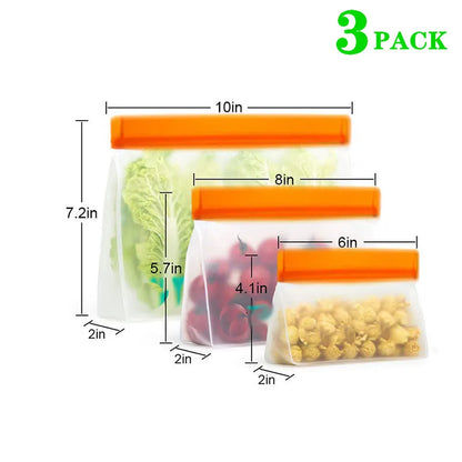 Reusable Silicone Food Bag
