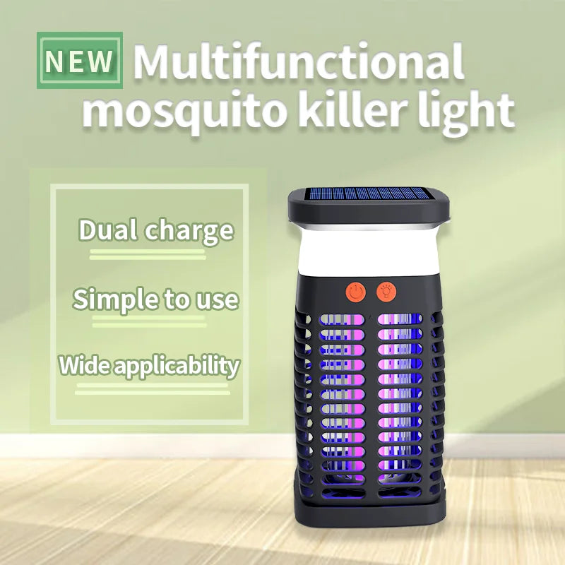 New solar mosquito killing lamp