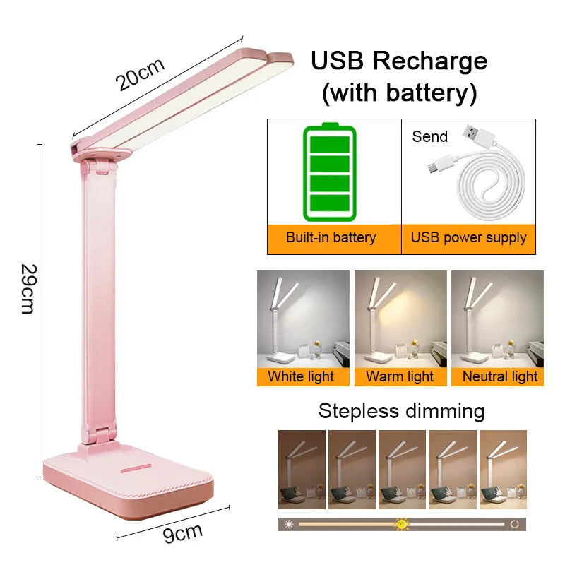 USB Rechargeable Table Lamp