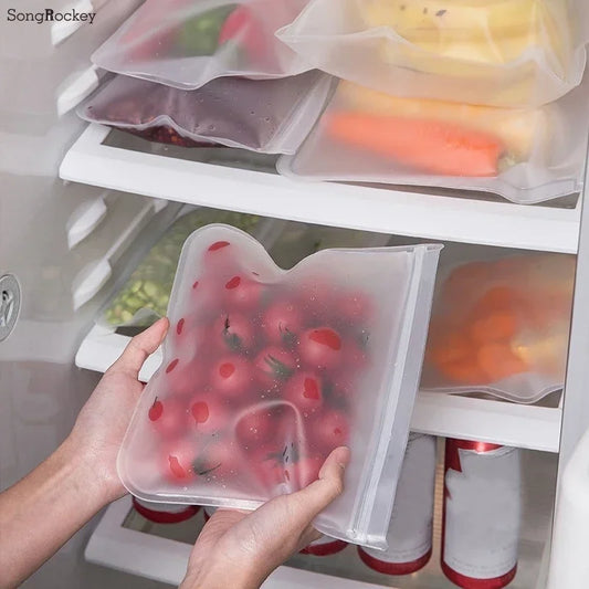 Kitchen Accessories Fruit and vegetable Silicone Bag
